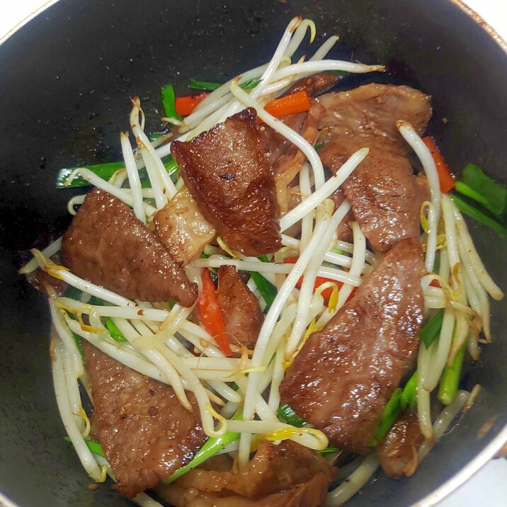 カルビ野菜炒め